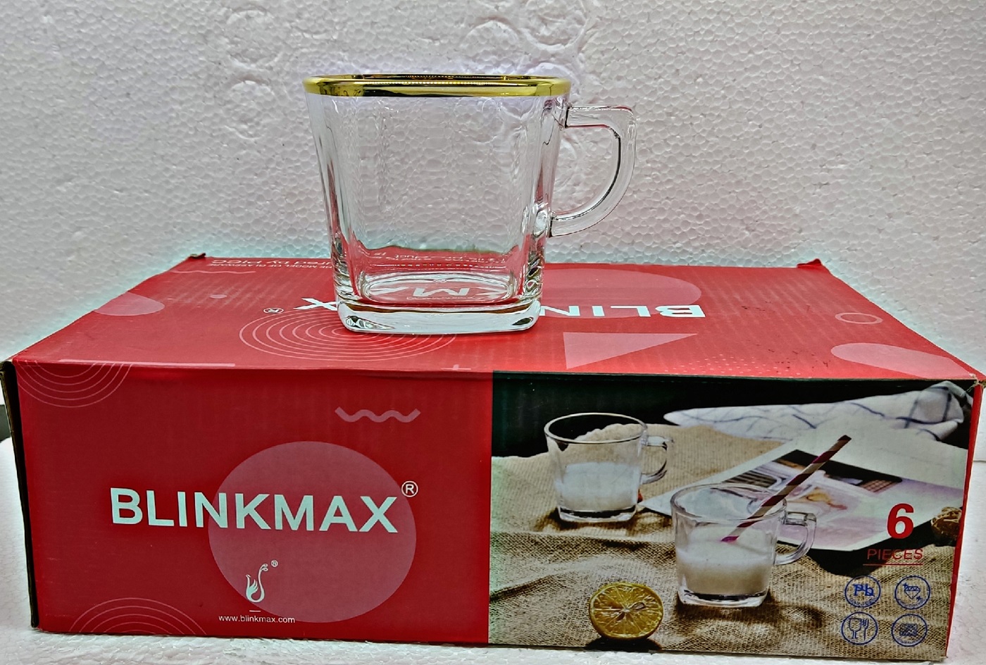 تصویر محصول فنجان کار بلینک مکس چین طلایی