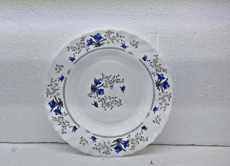 بشقاب غذای خوری پارس اپال گل آبی