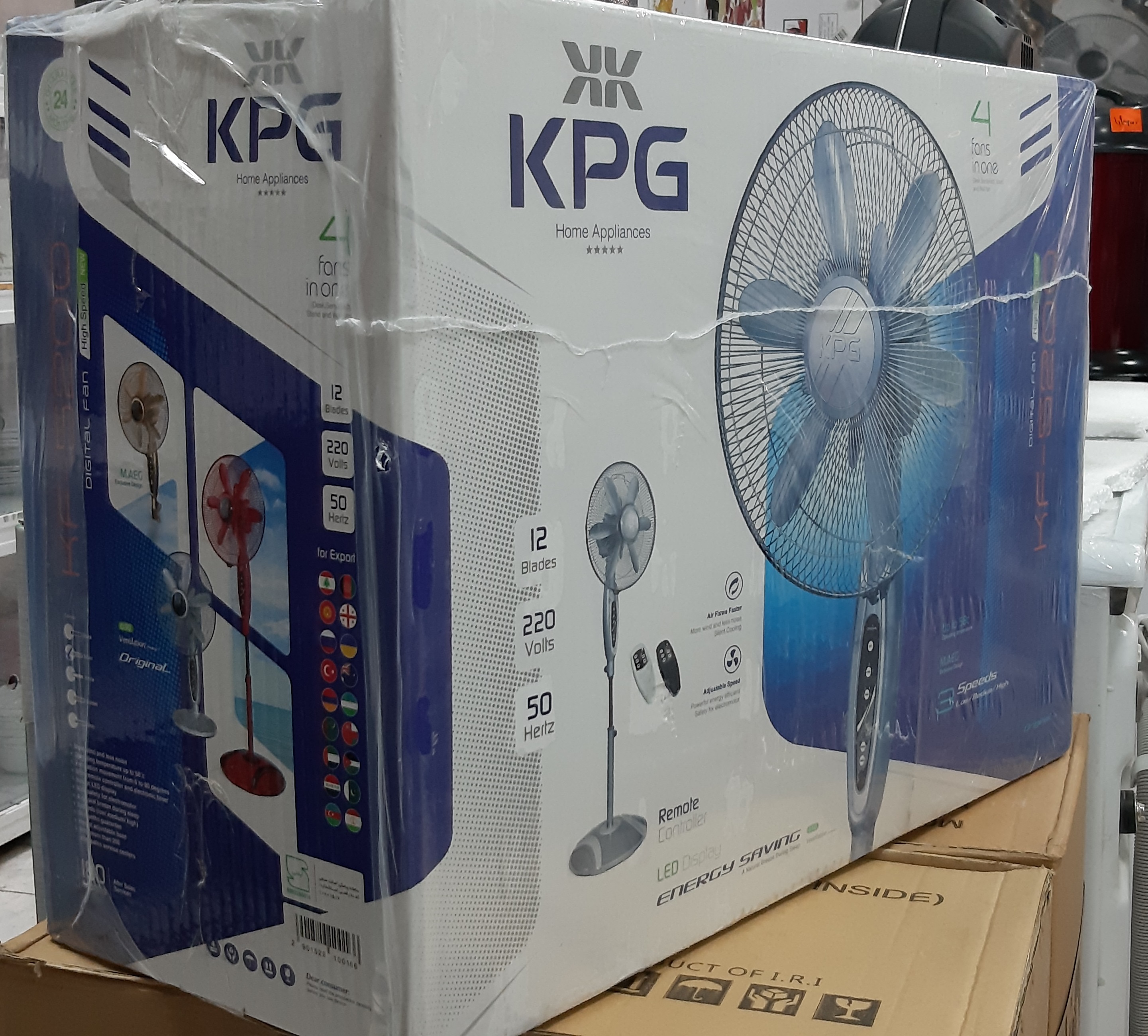 پنکه 3 پایه کنترل دار  kpg