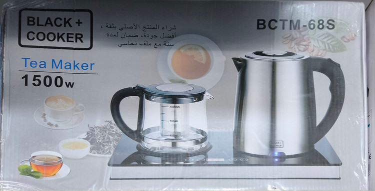 تصویر محصول چای ساز بلک اند کوکر مدلBCTM-68S