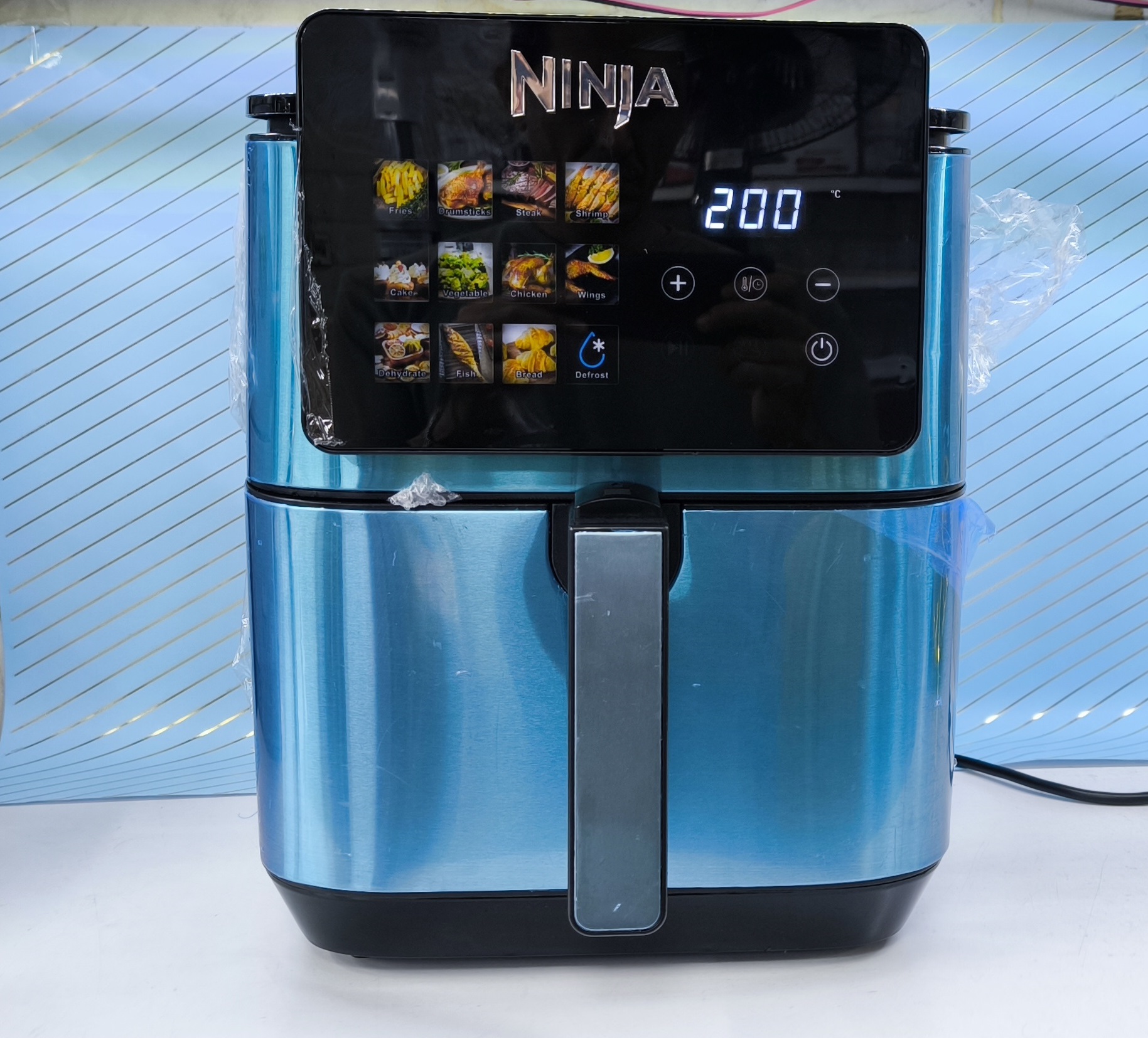 سرخکن بدون روغن نینجا مدل 8508 مانیتور دار 13.2 لیتری