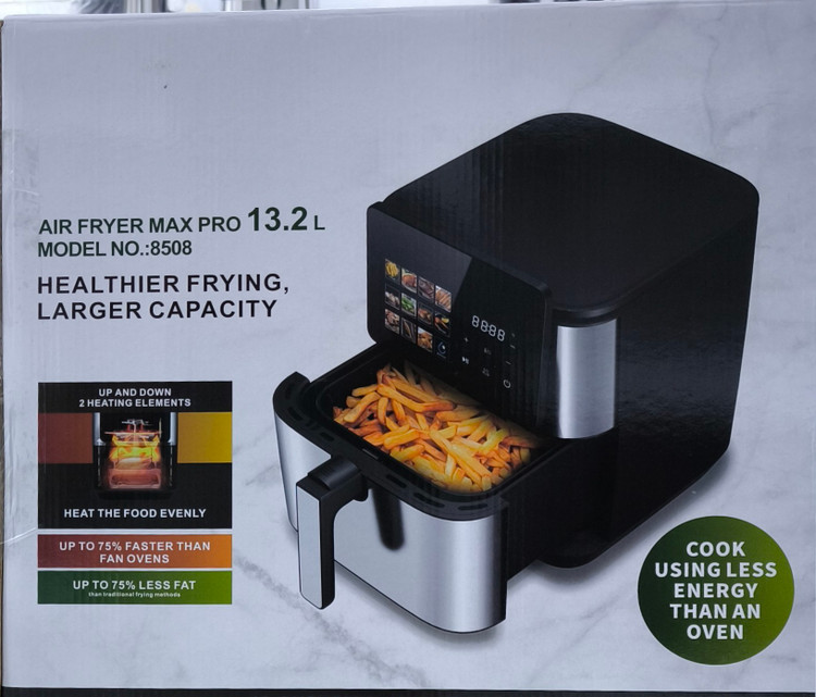 سرخکن بدون روغن نینجا مدل 8508 مانیتور دار 13.2 لیتری