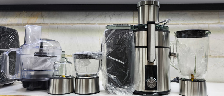 آبمیوه گیری وغذل ساز 12 کاره متالوکس مدل GS-350P