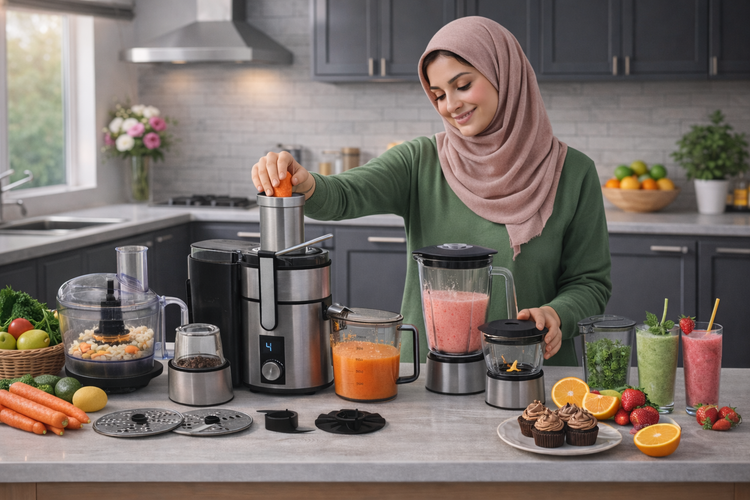 آبمیوه گیری وغذل ساز 12 کاره متالوکس مدل GS-350P