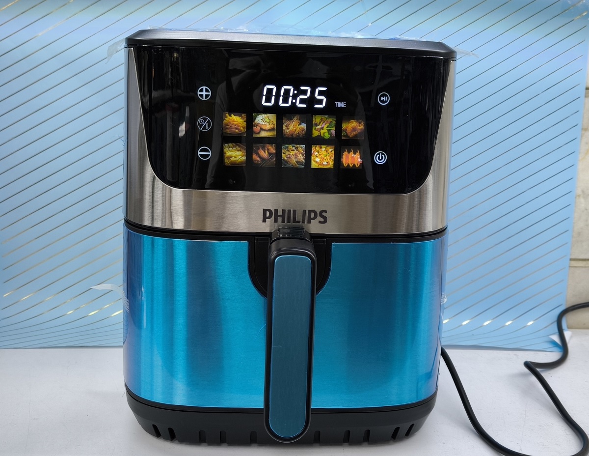 سرخکن 14 لیتری فلیپس مدل 9277 دو المنتی صفحه رنگی