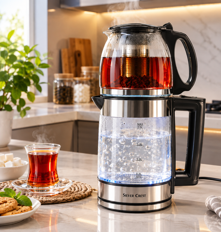 چای ساز روهمی سیلور کرست SC-2026