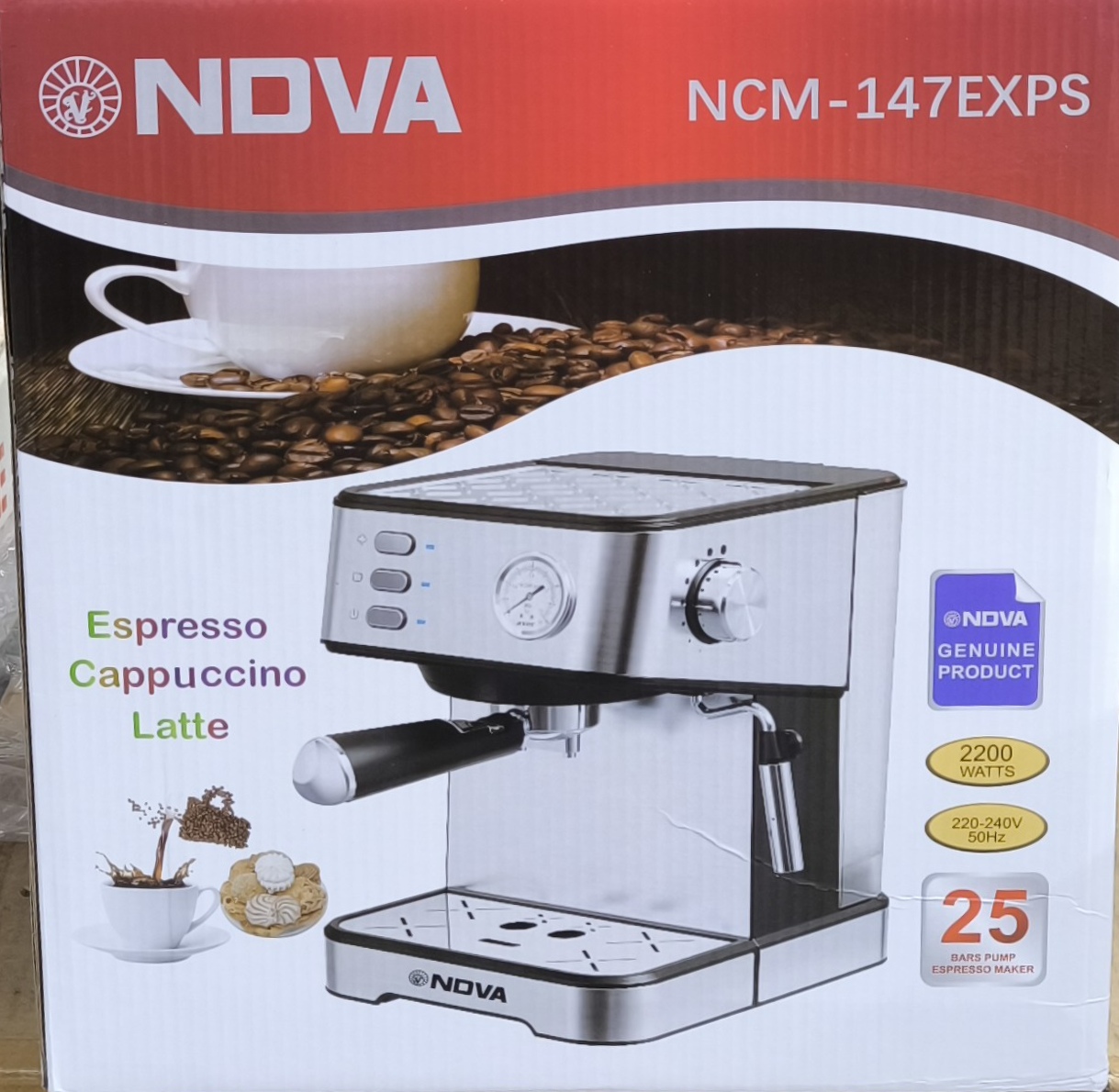اسپرسو ساز نوا مدل NCM-147EXPS
